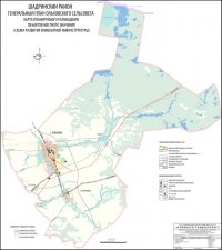 скачать карту "Планируемого размещения объектов местного значения(схема развития инженерной инфраструктуры)" в архиве